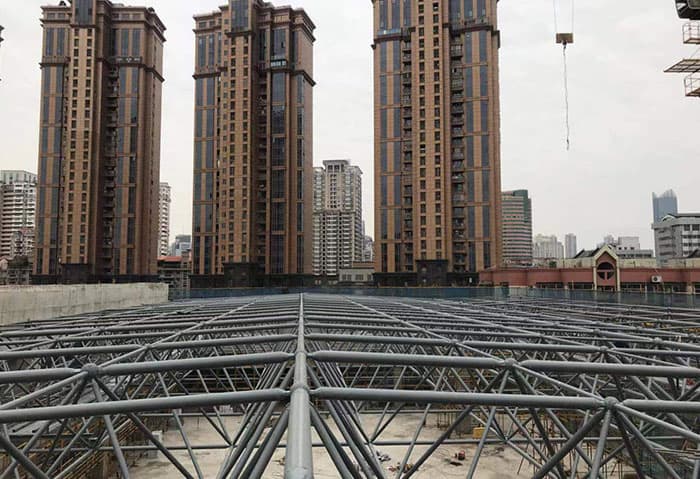 邳州螺栓球网架结构